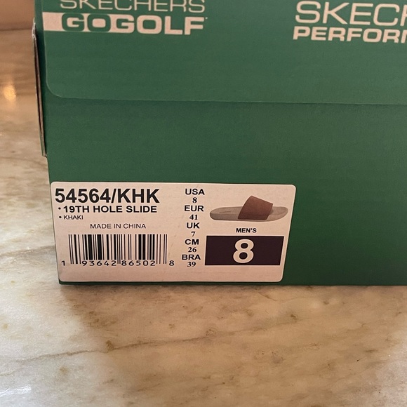 Go Golf Skechers 19th hole slide Men 8 - Picture 3 of 4